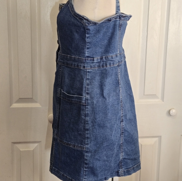 Denim Mini Dress - Picture 3 of 11